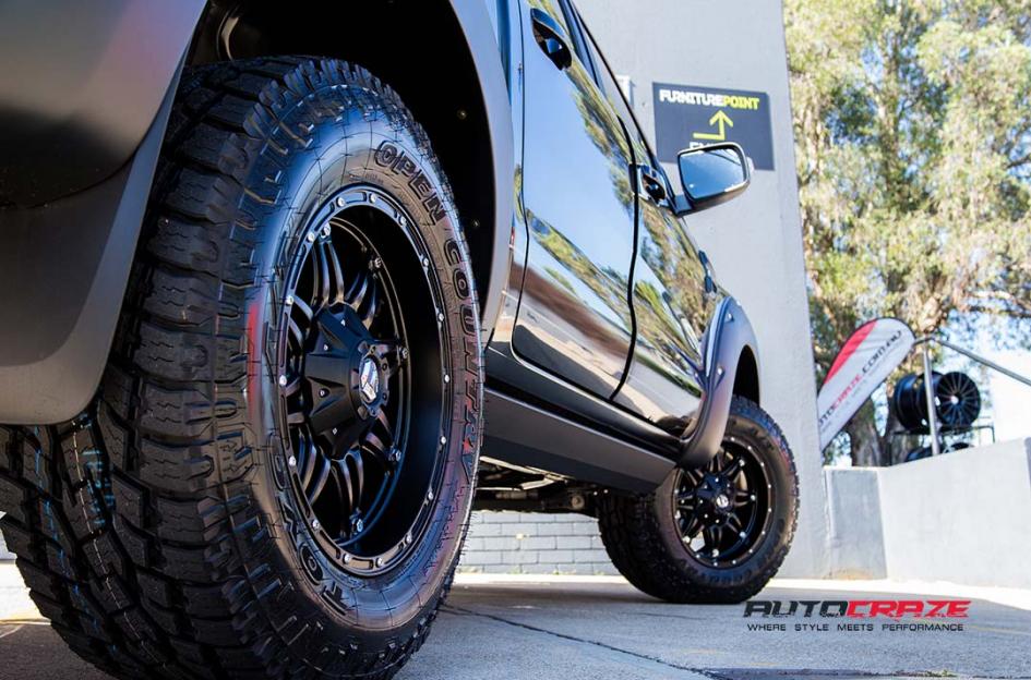 FORD RANGER HOSTAGE MATTE BLACK